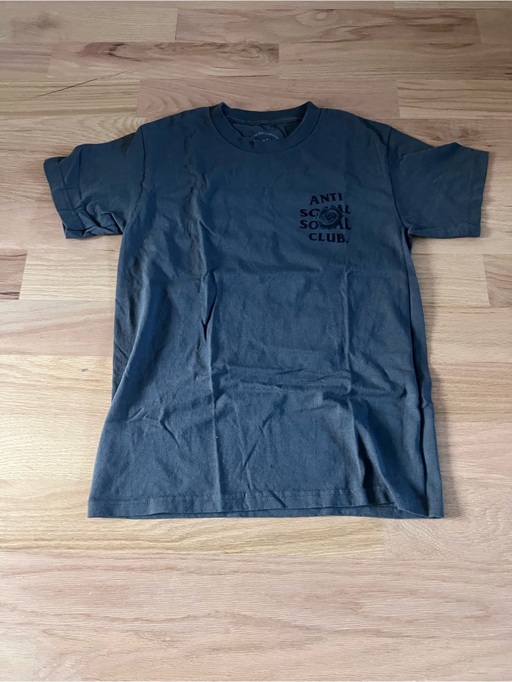 Anti Social Social Club Black Graphic Short Sleeve T-Shirt